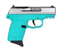 SCCY CPX-2 Gen 3 Turquoise 9mm RDR Pistol - Stainl... - 9mm