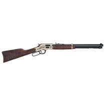 Henry Deluxe .44 Mag Brass Lever Rifle - 20" Octag... - .44 Magnum