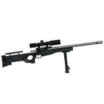 Crickett Precision: Compact .22 LR Rifle, Black Synthetic, 16" Barrel - .22 LR