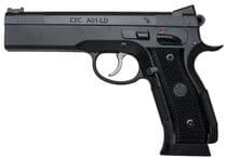 CZ A01-LD Elite 9mm SAO Pistol, Optic Ready - 19rd Precision Mastery - 9mm