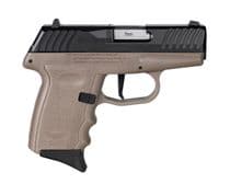 SCCY DVG1 9mm Compact Pistol - Black/Tan, Lightweight & Reliable - 9mm