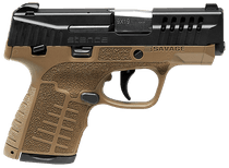 Savage Stance 9MM Gen 1 Compact - FDE/Black Striker Pistol - 9mm