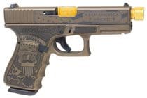 Glock 19 Gen 3 Custom "Trump" 9mm Pistol with Cera... - 9mm