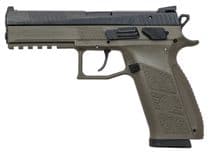 CZ P-09 Gen 1 9mm OD Green Tritium Night Sight Pistol - 19 Rds - 9mm