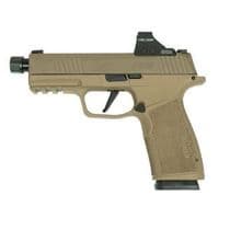 Sig Sauer P365 XMACRO Tan 9mm 3.7" Threaded Barrel 17-Rounds w/ Holosun 407K X2