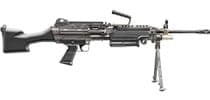 FN M249S Gen 1 Tactical Semi-Auto Rifle 5.56 NATO, 18.5" Matte Black - 5.56 NATO