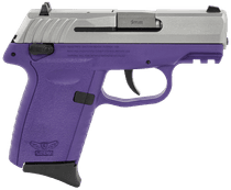 SCCY CPX-1 Gen 3 9mm Compact Pistol - Stainless & Purple Elegance - 9mm