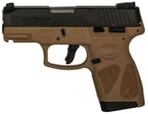 Taurus G2S 9mm Compact Pistol - Tan Finish, Strike... - 9mm
