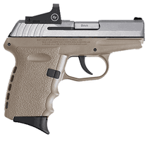 SCCY CPX-1 9mm Compact Pistol with Crimson Trace Red Dot FDE - 9mm