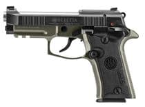 Beretta 80X Cheetah .380 ACP Compact Pistol, OD Green, 13+1 Round - .380 ACP