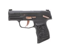 Sig Sauer P365-380 ROSE: Elegant Black & Rose Gold .380 ACP Compact Pistol - .380 ACP