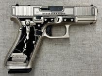 GLOCK G43X Gen 1 - Compact 9MM Conceal Carry, 10-Round Silver Finish - 9mm
