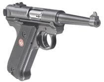 Ruger Mark IV Precision SAO .22 LR - Blued Compact Rimfire Pistol - .22 LR