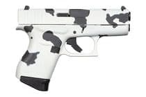 G43 Cow Print 9mm Semi-Auto Pistol - Stylish & Compact - 9mm