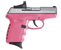 SCCY CPX-2 RD Pink 9mm Pistol w/Crimson Trace Red Dot - 9mm