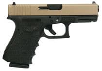 Glock 19 Gen3 FDE 9mm Compact Semi-Auto Handgun - Reliable Defense - 9mm