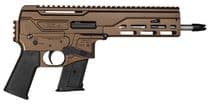 Diamondback DBX57 Gen 1: Tactical 5.7mm Pistol, Midnight Bronze Finish - 5.7x28mm