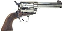 EAA Bounty Hunter .45 Colt 4.5" Nickel Revolver - .45 Colt