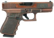 Glock 19 Gen3 Trump Red 9mm Semi-Auto, 15-Rd High-Capacity Handgun - 9mm