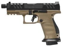 Walther Arms 2880008 PDP Pro SD Compact 9mm Luger 10+1 4.60" Black Threaded Barrel, Black Optic Ready