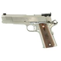 Springfield 1911 Loaded Target .45 ACP Stainless Pistol CA Compliant - .45 ACP