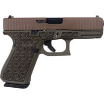 Glock 19 Gen 5 9mm Compact Pistol - Chocolate Brown, 15+1 Capacity - 9mm