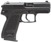 HK USP40 Compact V7 LEM .40 S&W DAO NightSight Pistol - Black - .40 S&W