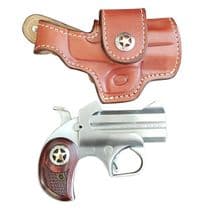 Bond Arms Rustic Defender .45 LC Derringer - Stainless/Rosewood Compact - .45 Colt