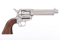 Taylors & Co. 1873 Cattleman Master .45 Colt Revolver, Nickel Elegance - .45 Colt