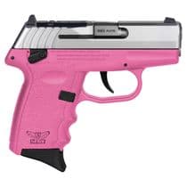 SCCY CPX-4 Gen3 Pink/Stainless .380 Subcompact Pistol - DAO, 10+1 - .380 ACP