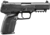 FN Five-seveN Gen 1 Tactical 5.7mm SA Pistol, 10-Rd, Black Polymer - 5.7x28mm