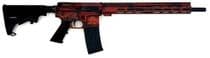 GLFA AR-15 Gen 1 .223 Wylde Battleworn Red Semi-Auto Rifle, 16" Barrel - .223 Wylde