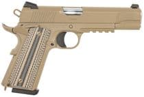 SDS 1911 Raider Gen 1 FDE 9mm, Tactical Ergo Grip & Novak Sights - 9mm