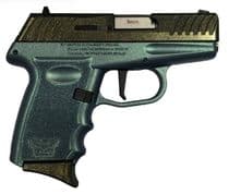 SCCY DVG1 Gen 1 9mm Compact Pistol - Gold & Blue, ... - 9mm