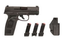 FN Reflex MRD 9mm 3.3" Barrel 15-Rounds w/ Holster, 4 Mags