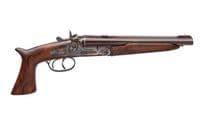Pedersoli Howdah Gen 1: Dual-Caliber Side-by-Side Pistol .45LC/.410GA - .45 Colt