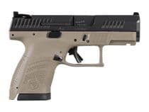 CZ P-10 SC 9mm FDE/Black - Compact Striker-Fired Pistol - 9mm