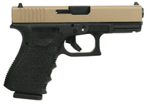 Glock 19 Gen 3 FDE/Black 9mm Compact Handgun - 15-... - 9mm