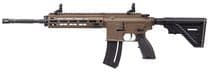 HK 416 Gen1 .22 LR Semi-Auto Rifle 16" FDE, Flip-U... - .22 LR