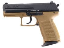 HK P2000 Gen3 9MM Compact Semi-Auto - Black/FDE Fi... - 9mm