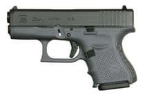 Glock G26 Gen 4 Subcompact 9mm - Gray Cerakote, 10-Round Capacity - 9mm