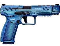 Canik Mete SFX Sketch 9mm 5.2in Cerakote Blue - 9mm