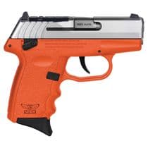 SCCY CPX-4 Gen3 RDR .380 ACP Subcompact - Orange Grip SS Slide - .380 ACP
