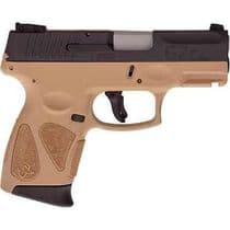 Taurus G2C Gen 1 Compact 9mm - 12-Rd, Black/FDE, Ergonomic & Safe - 9mm