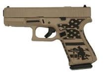 GLOCK G19 Gen 5 Tactical FDE 9mm Semi-Auto Pistol - 9mm