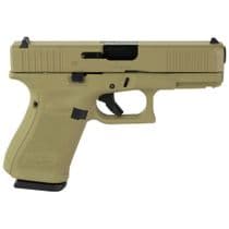 Glock 19 Gen5 M.O.S. Coyote Tan 9mm Optic-Ready Pistol | 15rd - 9mm