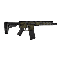 Shark Coast Tactical Distressed 5.56 NATO 10.5in Green Distressed - 5.56 NATO
