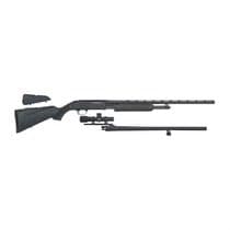 Mossberg 500 Dual Barrel 12 GA Pump Shotgun - Fiel... - 12 Gauge