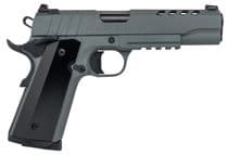 TISAS 1911 Night Stalker 10mm 5 8rd Pistol w/ Night Sights | Platinum Grey
