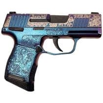 Sig Sauer Exclusive "Guns & Roses" .380 ACP Semi Auto Pistol - 10+1 Rounds | 3.1" Barrel | Polymer Grips | Night Sights